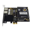 Digium Asterisk TE220 Voice Card with VPMOCT064 Echo Cancellation Module