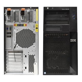 IBM X3100 M5 Intel E3-1220 V3 3.1GHz QC 16GB RAM DVD-RW 8x Bay 2.5 SFF 9223-8i