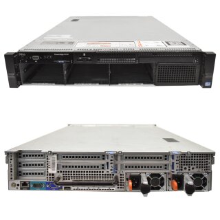 Dell PowerEdge R720 Rack Server 2U ohne CPU ohne RAM 2x Kühler 6x 3.5 Bay