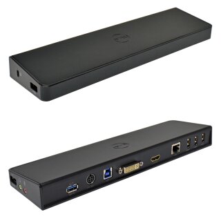 Dell D3000 ACP075EU 0Y32XH Y32XH USB 3.0 Docking Station, Port Replikator