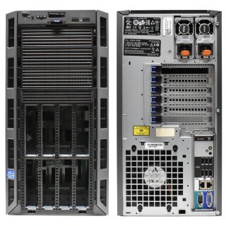 Dell PowerEdge T320 Tower Barebone no CPU 1x Kühler no RAM PERC H710 8Bay 3,5"