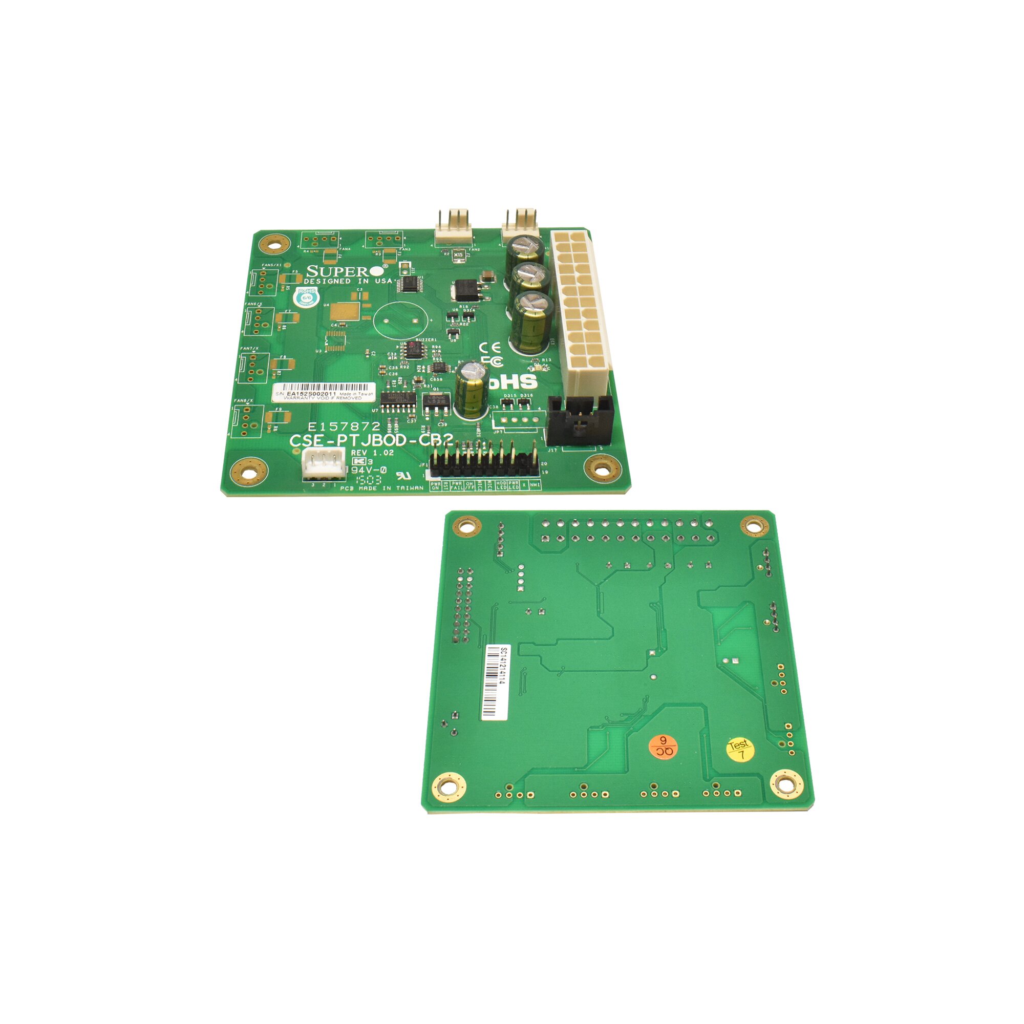 Supermicro CSE-PTJBOD-CB2 Power Board for Supermicro JBOD Server ...