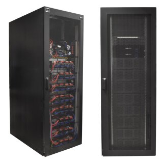 Dell EMC ECS Server Schrank 47U 2x 7050SX-64 + 7040T-48 + 8x VRA60 + 2x 4Node 12x Liebert Emerson MPX BRM-ER PDU