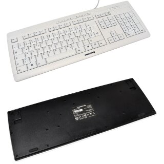 Cherry Stream Keyboard Tastatur G230 G85-23200DE G85-23100DE kabelgebunden USB weiß
