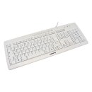 Cherry Stream Keyboard Tastatur G230 G85-23200DE G85-23100DE kabelgebunden USB weiß