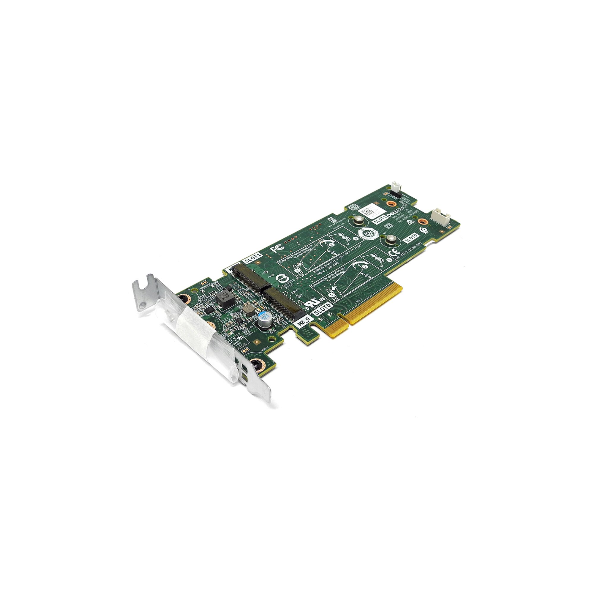 Dell 061F54 BOSS SSD Adapter Card PCI-Express x8 to 2x M.2 2280