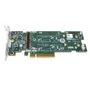 Dell 061F54 BOSS SSD Adapter Card PCI-Express x8 to 2x M.2 2280 SSD Slots neu