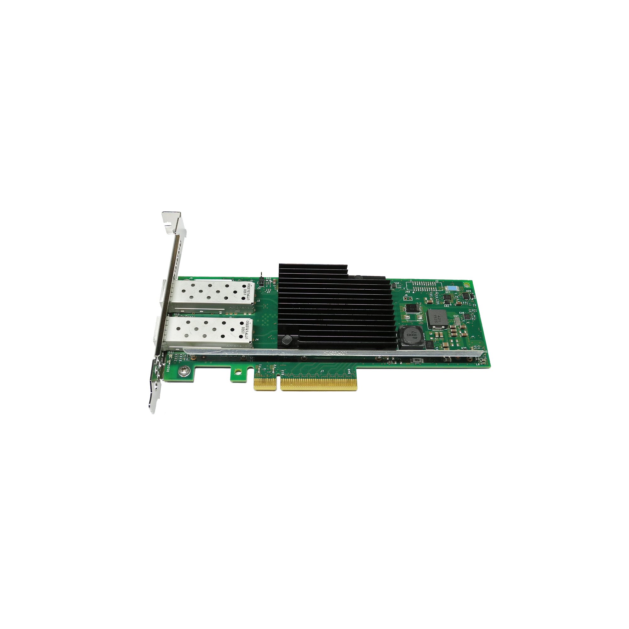 DELL Intel X520-DA2 Dual Port 10GbE PCIe X8 Network Interface Card (Refurbished, 0XYT17)