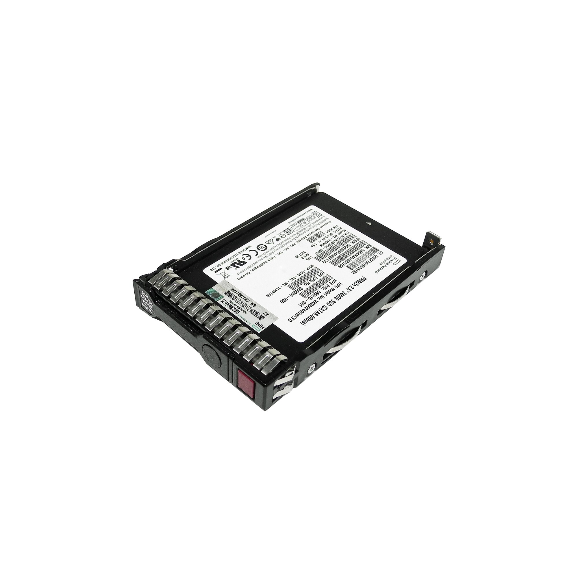 HP Samsung PM863a 240GB SATA 6Gb s 2.5 SSD Rahmen 866615 001