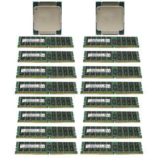 512GB 4xE7-8880 V4 SKHynix 16x32GB PC4-2400T Server RAM ECC DDR4 DELL R930