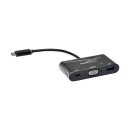 StarTech CDP2VGAUACP USB-C auf VGA Multifunktions-Adapter...