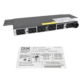 IBM DPI C13 Enterprise PDU 9306-RTP 39Y8941 39Y8918 39Y8925 3 Phasen mit Halterung