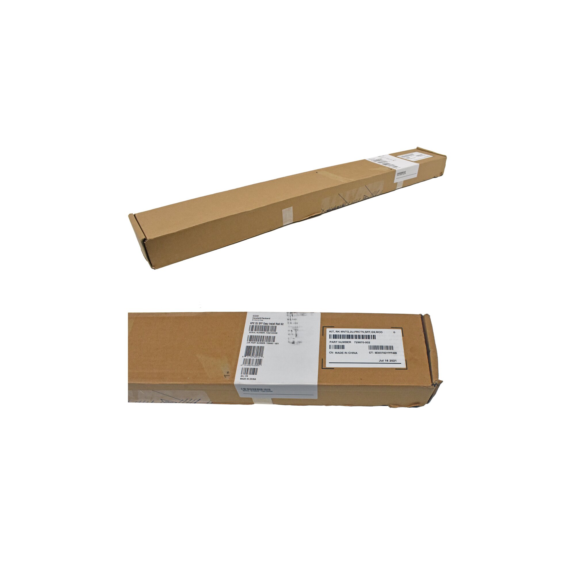 HP Rack Rail Kit Rackschienen HPE DL G9, G10 729870-002 733660-B21 Neu ...