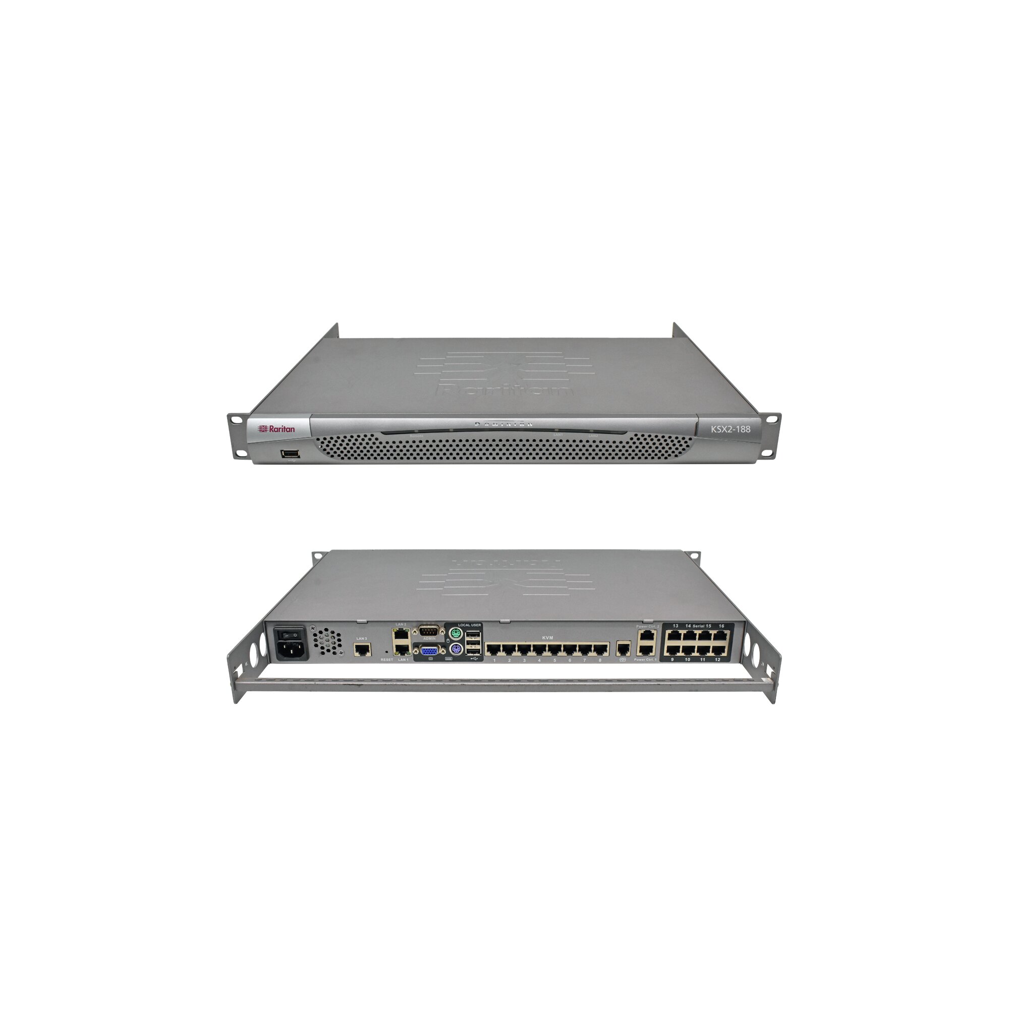Raritan Dominian DKSX2188 8 Serial 8 KVM Port Remote Management