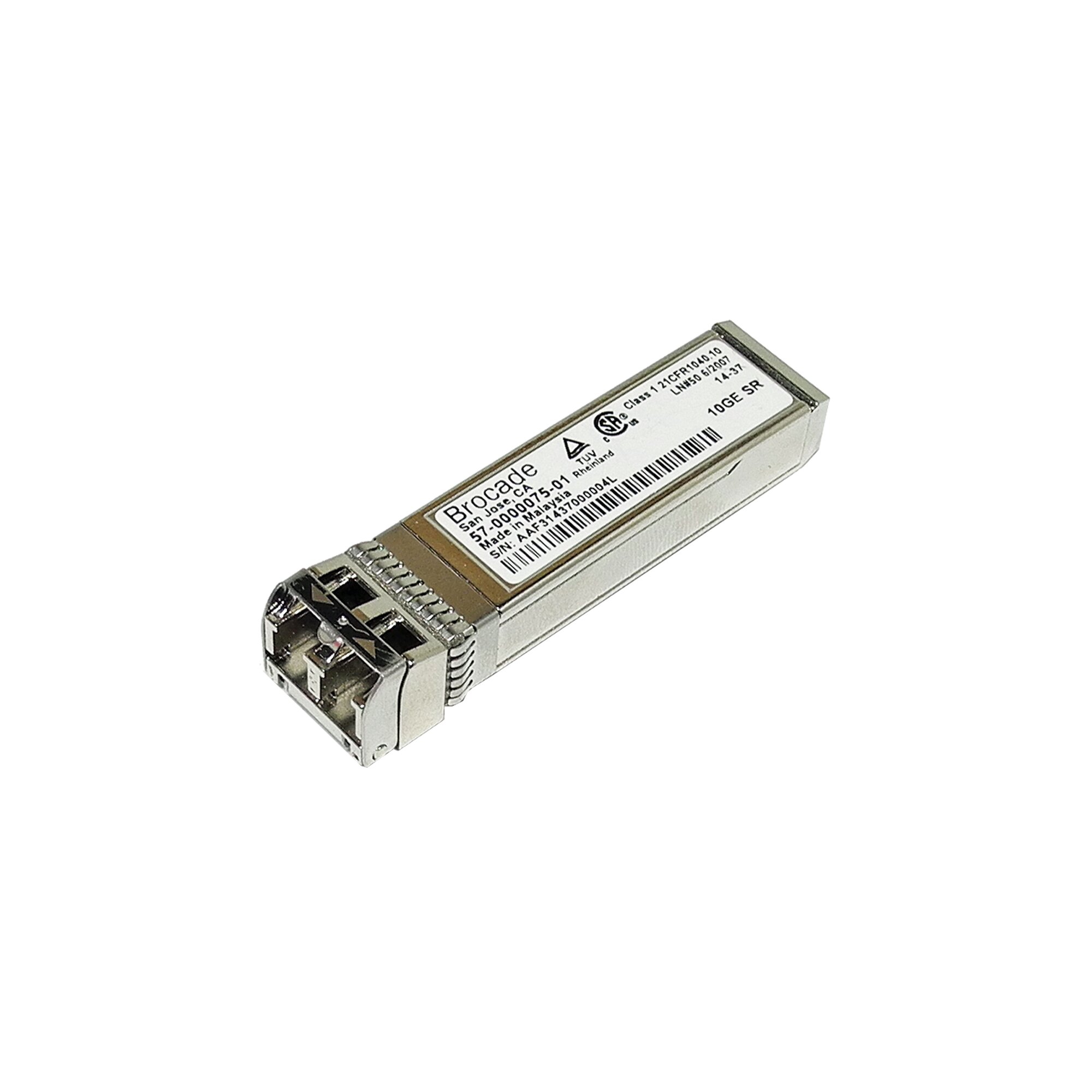 Module 57mm Brocade 57-0000075-01 10G SFP+ 850nm 300m MMF SR LC Duplex Transceiver ...