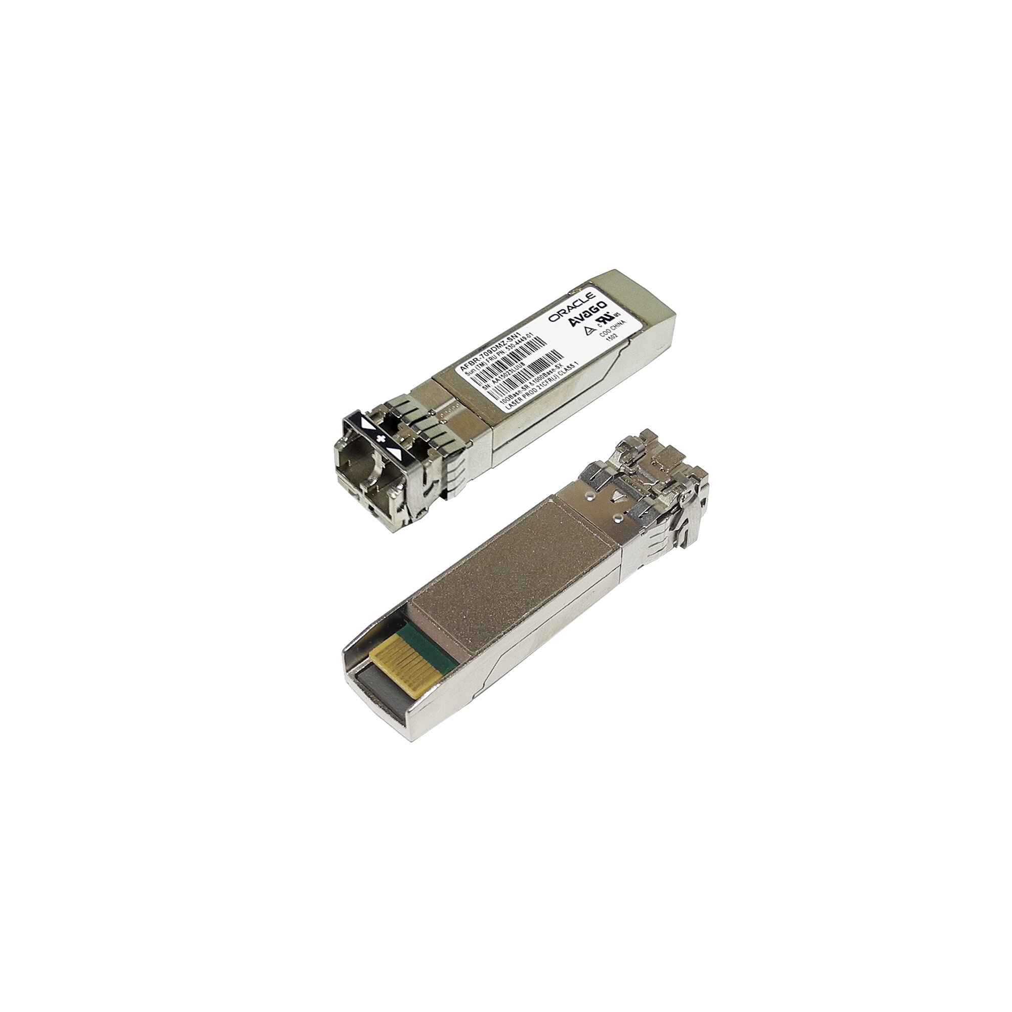 AVAGO SUN AFBR709DMZSN1 10GBASE SR 850 nm FC SFP+ Transceiver 530