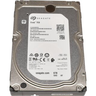 Seagate Exos 7E8 3.5" 6TB 7.2K 12G SAS SED HDD ST6000NM0095 1YZ210-046