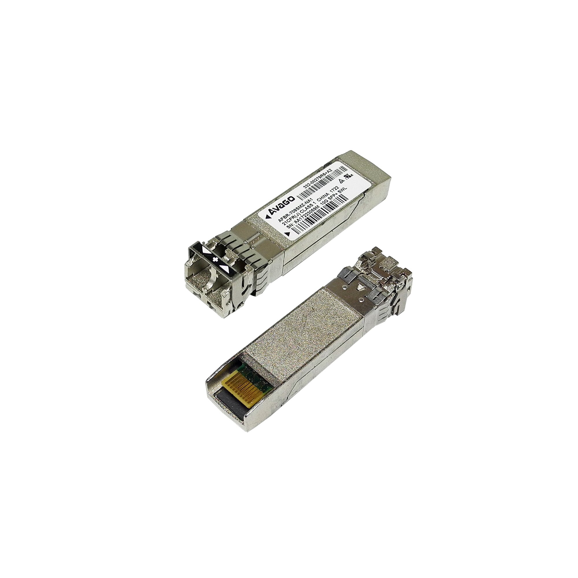 Avago AFBR-709SMZ-NA1/NA2 10G SFP+ 850nm 300m Transceiver 332