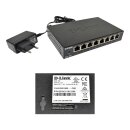 D-Link DGS-108 EGS108E 8-Port Gigabit Ethernet Switch +...