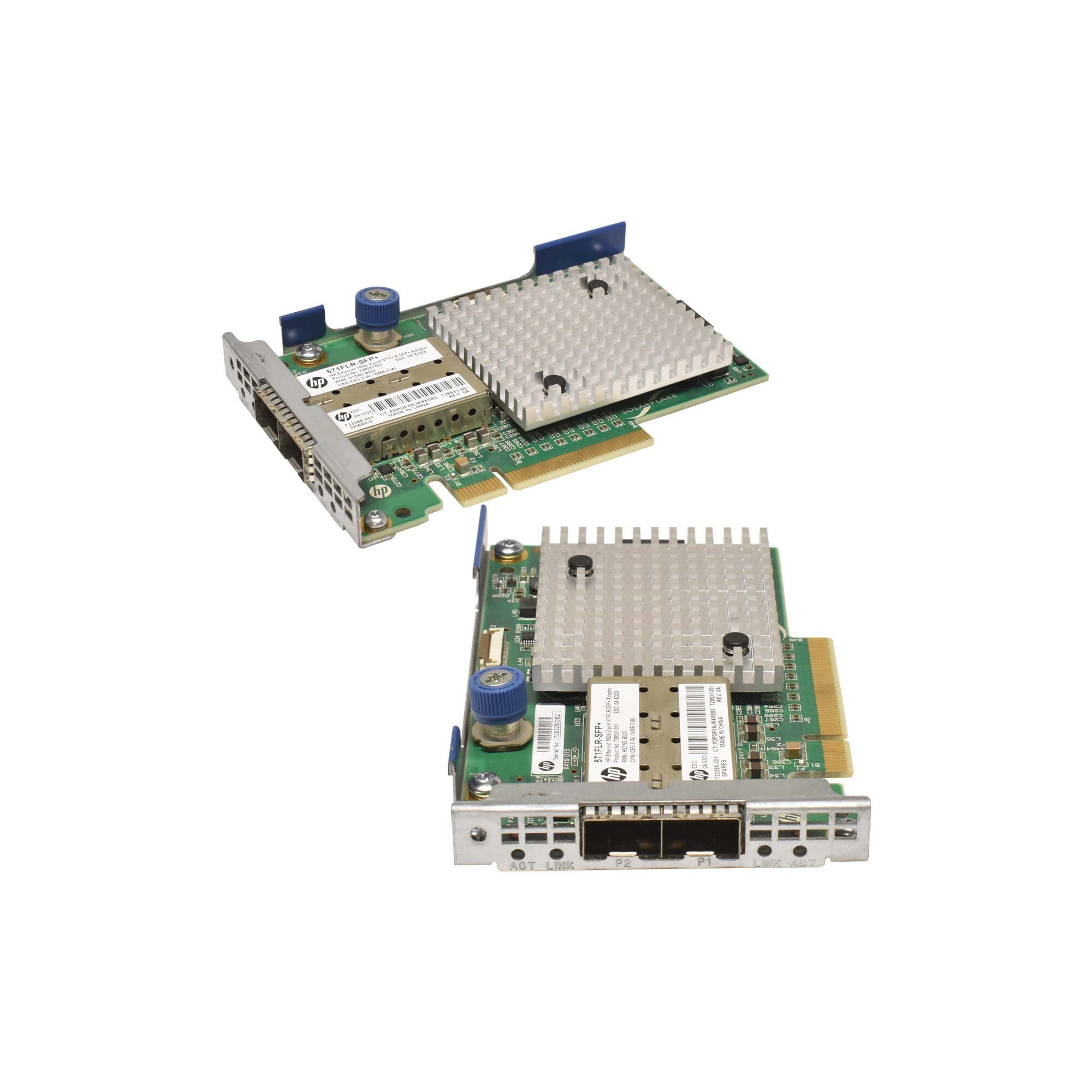 HP 570FLR-SFP+ 10GbE Dual-Port FC Adapter 717710-001-001 717489-001 ...