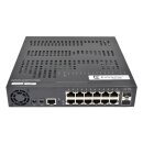 Extreme Networks Enterasys D2G124-12 12-Port 10/100/1000 Switch 2 SFP Combo Ports + PSU