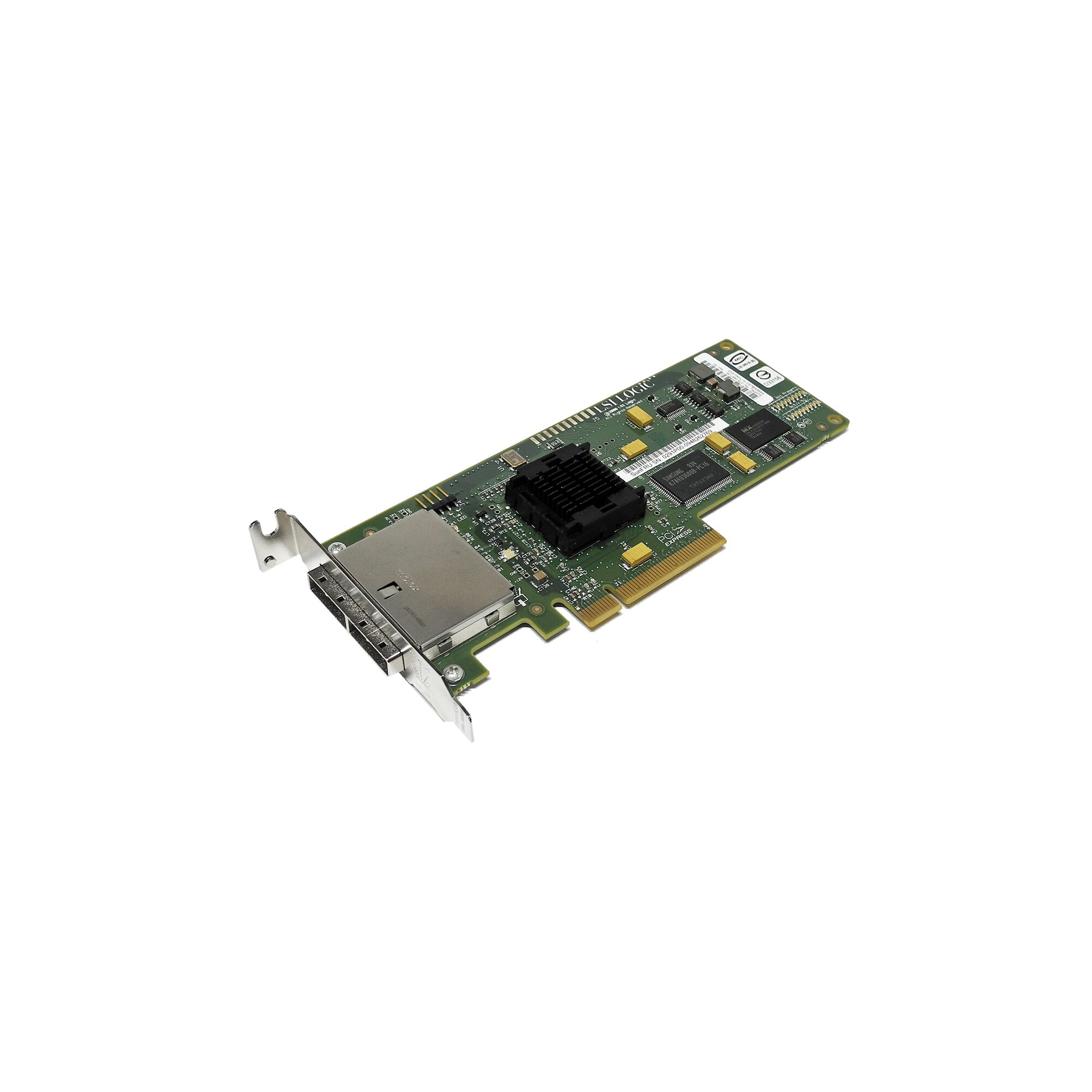 LSI SAS3801ELS dualPort 3 Gb SAS PCIe x8 Server Adapter SunFRU 375