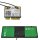 Intel Dualband Wireless AC7260 7260HMW PD97260H Mini PCIe WLan Card + Antennen für Fujitsu ThinClient S720