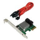 StarTech PEXSAT34RH 4-Port PCIe x2 SATA 6Gb RAID...