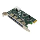 Texas Instruments TUSB7340 EVM 4-Port USB 3.0 Super Speed PCI-Express x1 Karte