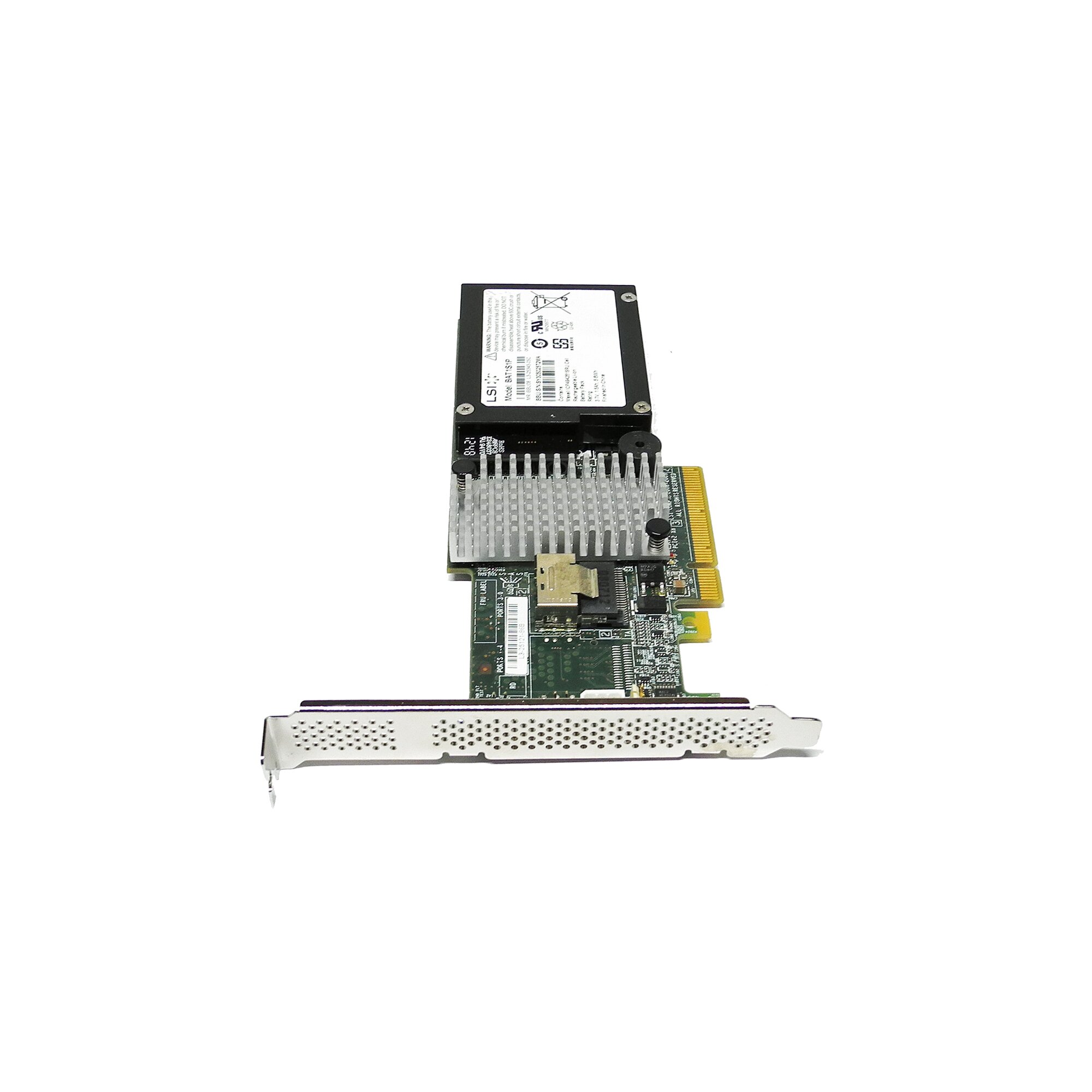 LSI MegaRAID SAS 9260-4i 6Gb PCIe x8 RAID Controller L3-25121-86C + BBU FP