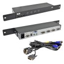 HP AF611A 1x4 USB-/PS2-KVM-Konsolen Switch 438612-001...