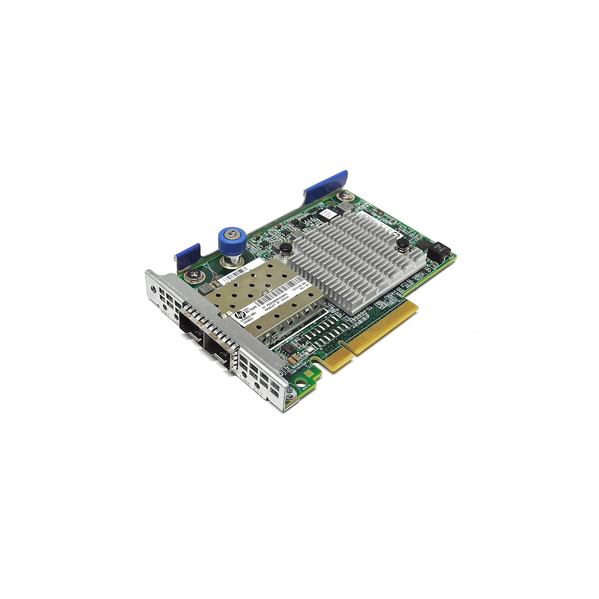 HP 554FLR-SFP+ 2-Port PCIe x8 10 GbE Network Adapter 629140-001 634026 ...