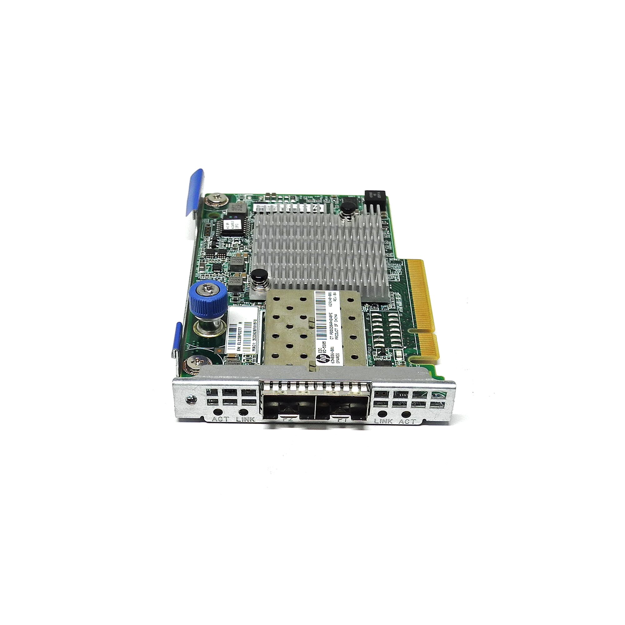 HP 554FLR-SFP+ 2-Port PCIe x8 10 GbE Network Adapter 629140-001 634026 ...