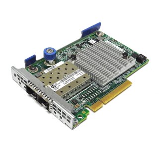HP 554FLR-SFP+ 2-Port PCIe x8 10 GbE Network Adapter 629140-001 634026-001