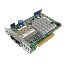 HP 554FLR-SFP+ 2-Port PCIe x8 10 GbE Network Adapter...