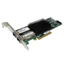 HP CN1000E (AW520) Dual-Port 10Gb FC SFP+ PCIe x8 CNA...