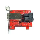 StarTech A188-00B Dual-Port 12Gb SAS Converter SFF-8643 / SFF-8644 + SAS Kabel