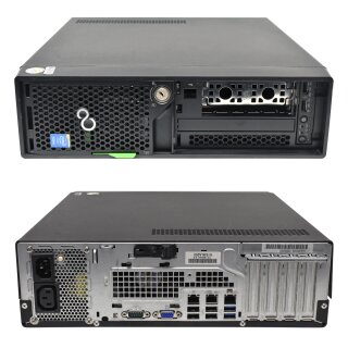 Fujitsu Primergy TX1320 M1 Server Xeon E3-1220v3 3.10 GHz 4GB RAM 4-Bay 2.5" 2x500 GB HDD fehlende Blenden