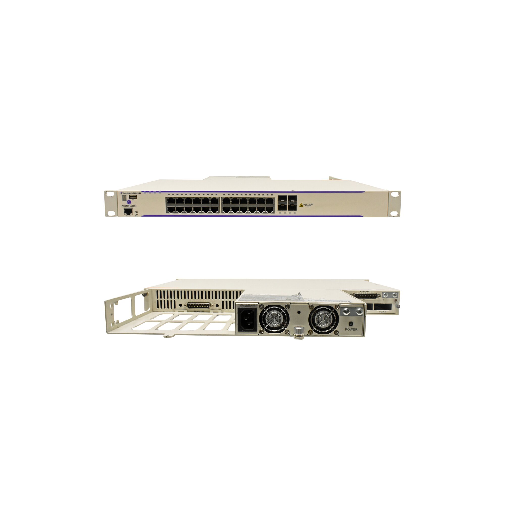 AlcatelLucent OmniSwitch 6850EP24 Gigabit Switch Stackable
