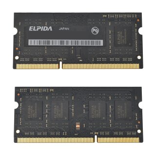 Elpida 4GB 1Rx8 PC3L-12800S EBJ40UG8EFU5-GNL-F SO-DIMM