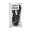 Netzkabel 4m C14 - C13 Fujitsu 10521684936 T26139-Y1968-M4 Z111 schwarz Neu/New