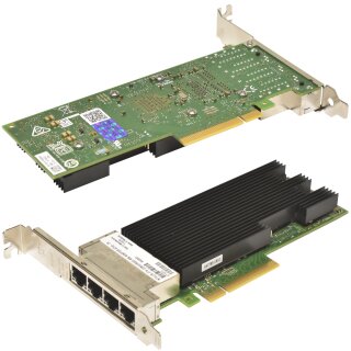 Intel X710-T4 4-Port 10GbE PCI-e x8 ETH Converged Network Adapter FP 943052