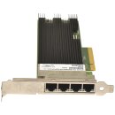 Intel X710-T4 4-Port 10GbE PCI-e x8 ETH Converged Network Adapter FP 943052