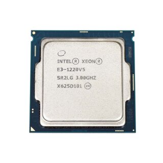 Intel Xeon E3-1220 V5 CPU Prozessor 3.00 GHz 4-Core 8 MB Intel Xeon E3-1220 V5 CPU Prozessor 3.00 GHz 4-Core 8 MB