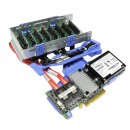 IBM ServeRAID M5015 6 Gb/s RAID Controller 46C8927 +BBU +...