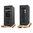 Instant Swap Serverschrank Netzwerkschrank auf Rollen 27U 27HE 19 Zoll 8 Auszüge schwarz