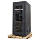 Instant Swap Serverschrank Netzwerkschrank auf Rollen 27U 27HE 19 Zoll 8 Auszüge schwarz