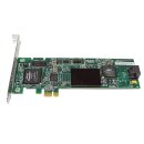 AMCC 3ware 9650SE-2LP SATA-RAID Controller + 2x SATA Kabel 700-3250-23B  FP