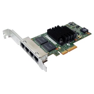 Dell Intel i350-T4 Quad-Port PCIe x4 Gigabit Server Adapter DP/N 0THGMP FP