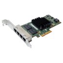 Dell Intel i350-T4 Quad-Port PCIe x4 Gigabit Server...